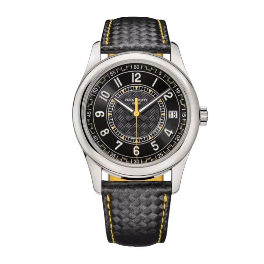Unique Patek Philippe Calatrava 6007G-001 “White Gold Black Dial”  Copy 1: 365