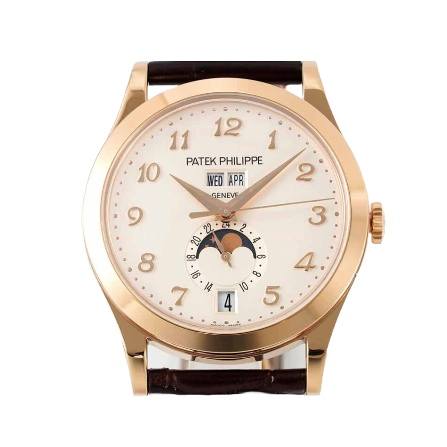 Patek Philippe Complications 5396R-012 “Rose Gold Silvery Dial”  Replica 1: Stretchable 376