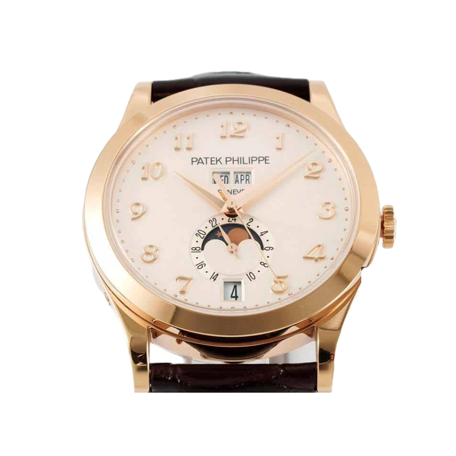 Patek Philippe Complications 5396R-012 “Rose Gold Silvery Dial”  Replica 1: Stretchable 376