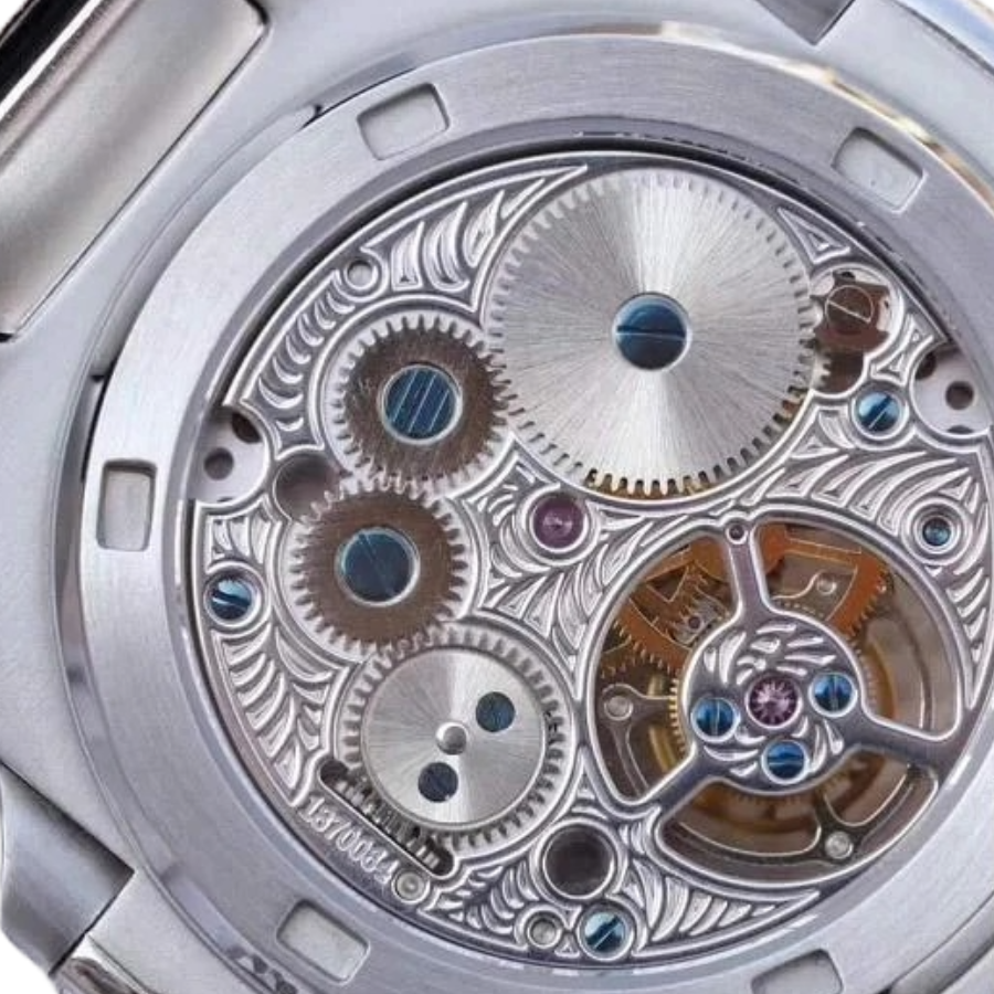 Patek Philippe Nautilus 5711 Tourbillon “Jumbo” White Dial Near  Replica OdorResistant 390