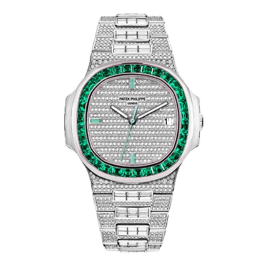 Patek Philippe Nautilus 5711 1300A “Emerald Bezel”  Duplicate BestValue 1040