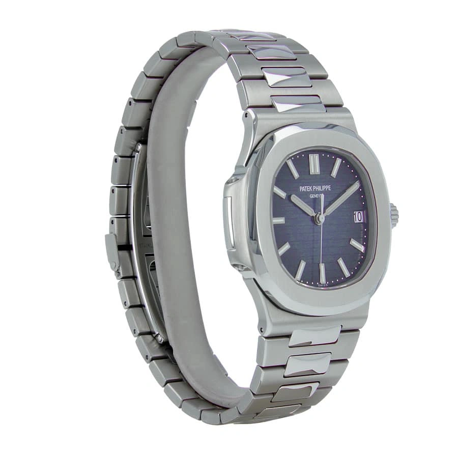 Soft Patek Philippe Nautilus 5711 1A-010 Blue Dial Signature Replica 1: 402