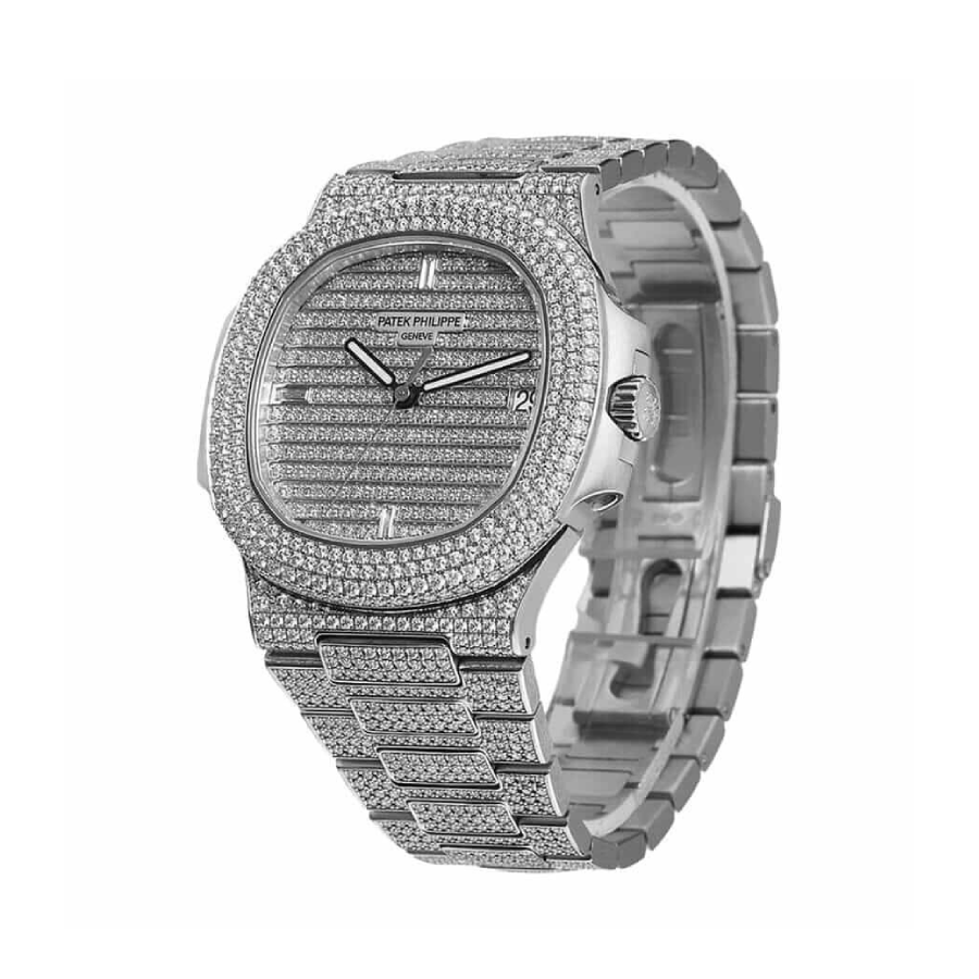 Patek Philippe Nautilus 5719 10G-010 “Diamond” Swiss Super Clone Upgraded 411