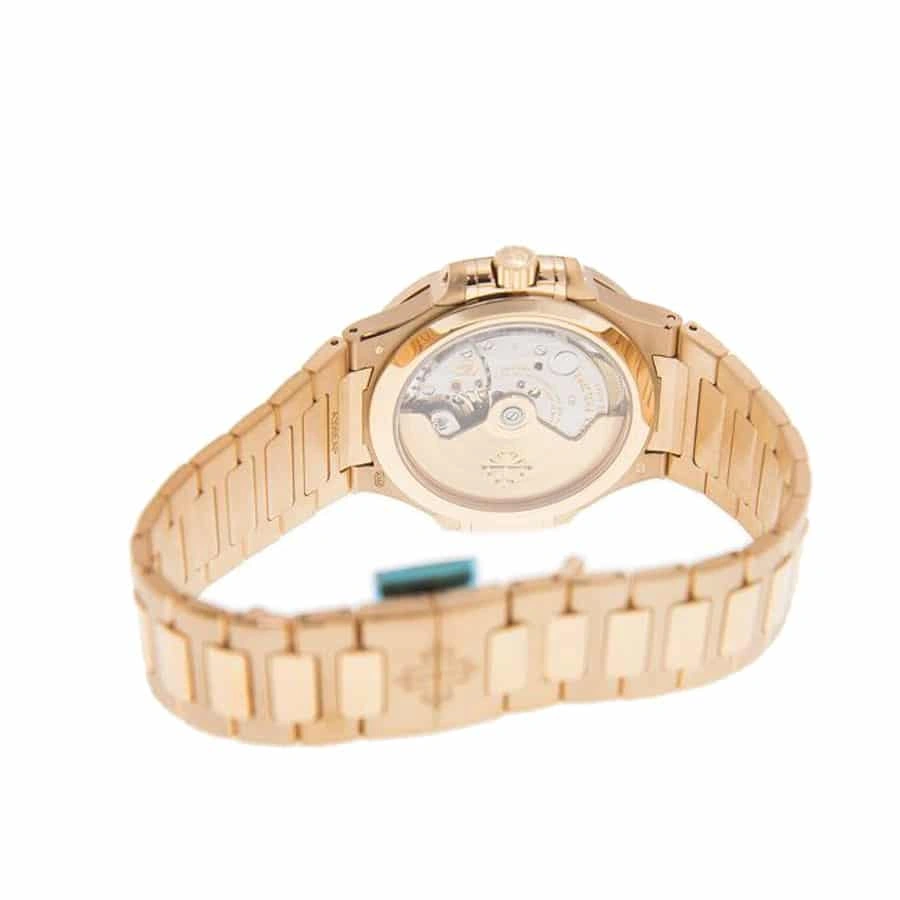 MoistureWicking Patek Philippe Nautilus 7118 1200R-001 “Rose Gold Diamond Bezel” Luxury Clone Quality 1045