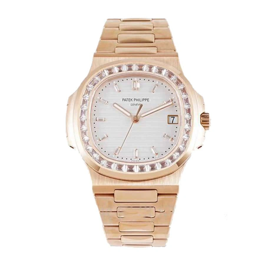 GoodFit Patek Philippe Nautilus 7122 1R-001 “Rose Gold Diamond” Superior Copy 1: 430