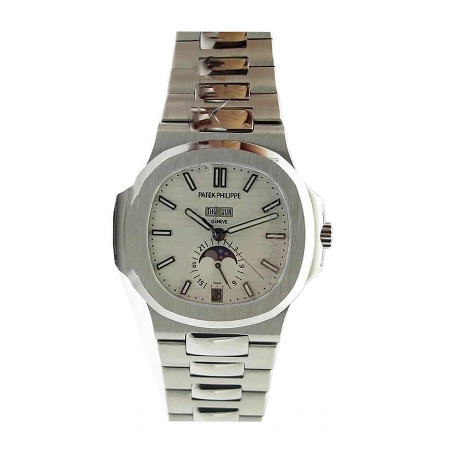 Patek Philippe Nautilus Annual Calendar 5726 “White Dial” Super Accurate Clone RelaxedFit 427