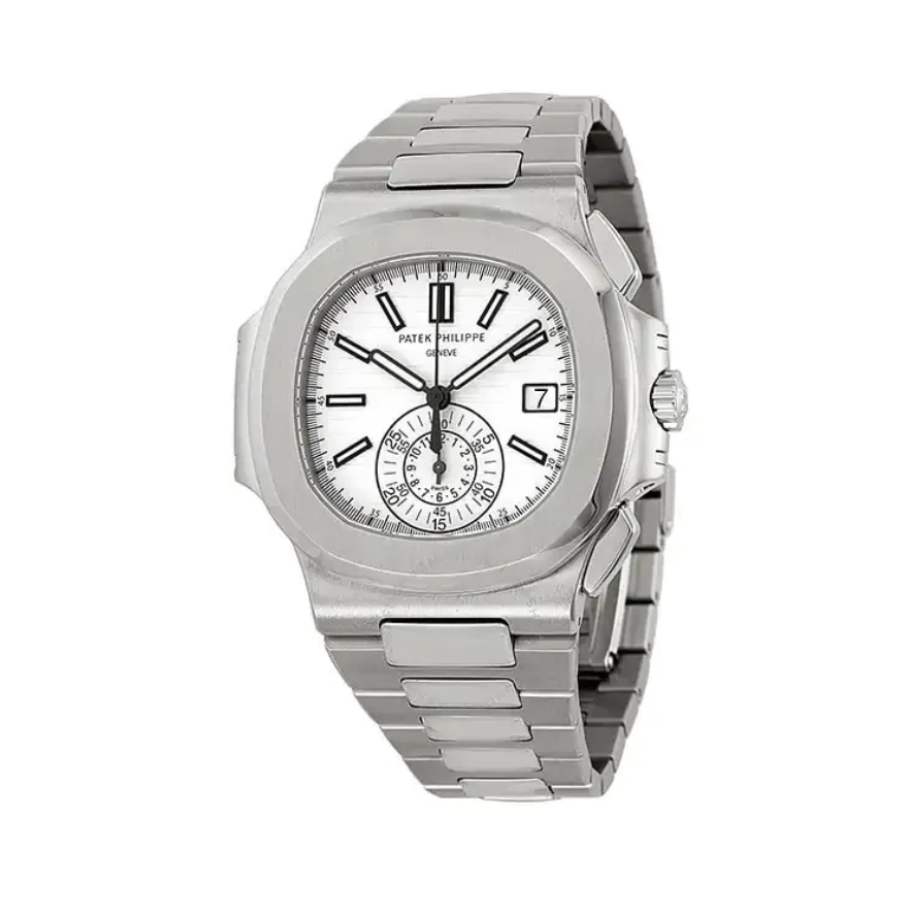 Patek Philippe Nautilus Chronograph 5980 1A-019 “White Dial” Precision Clone Supportive 428