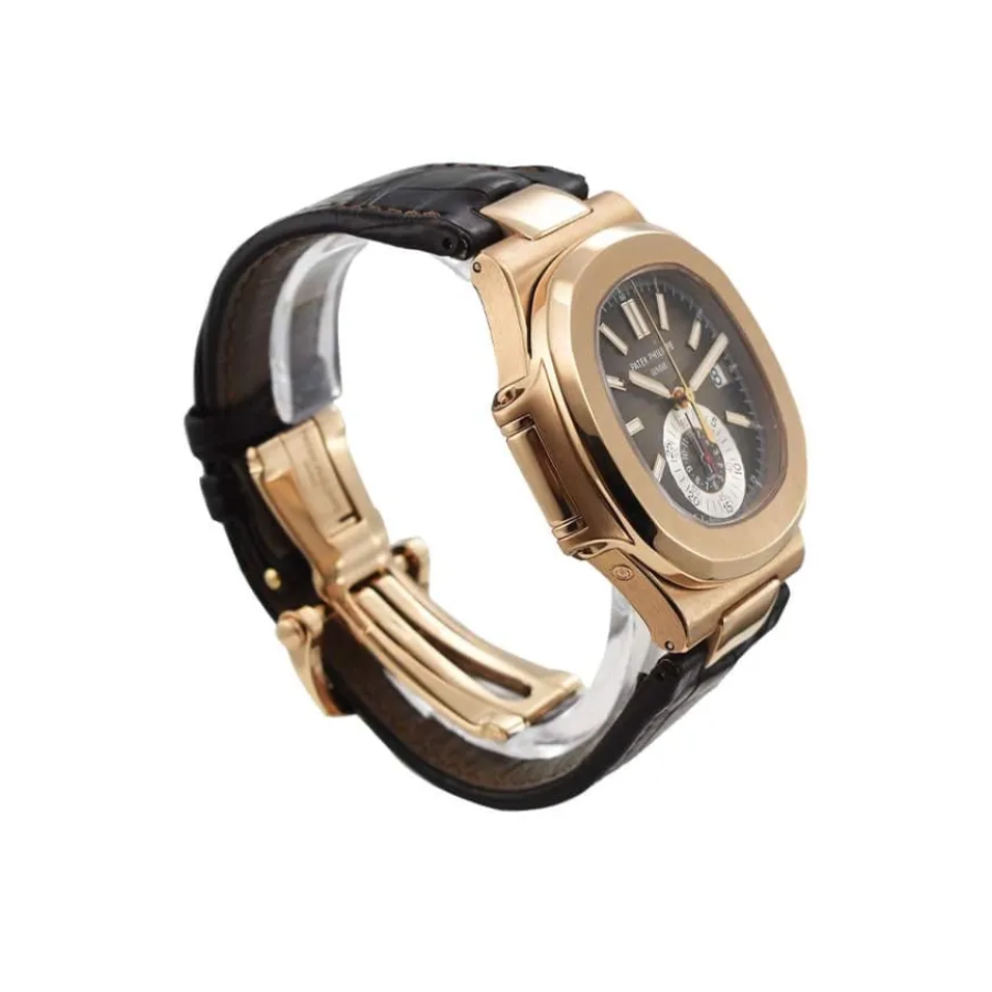 Patek Philippe Nautilus Chronograph 5980R “Rose Gold” Supreme Copy 1: Sleek 431