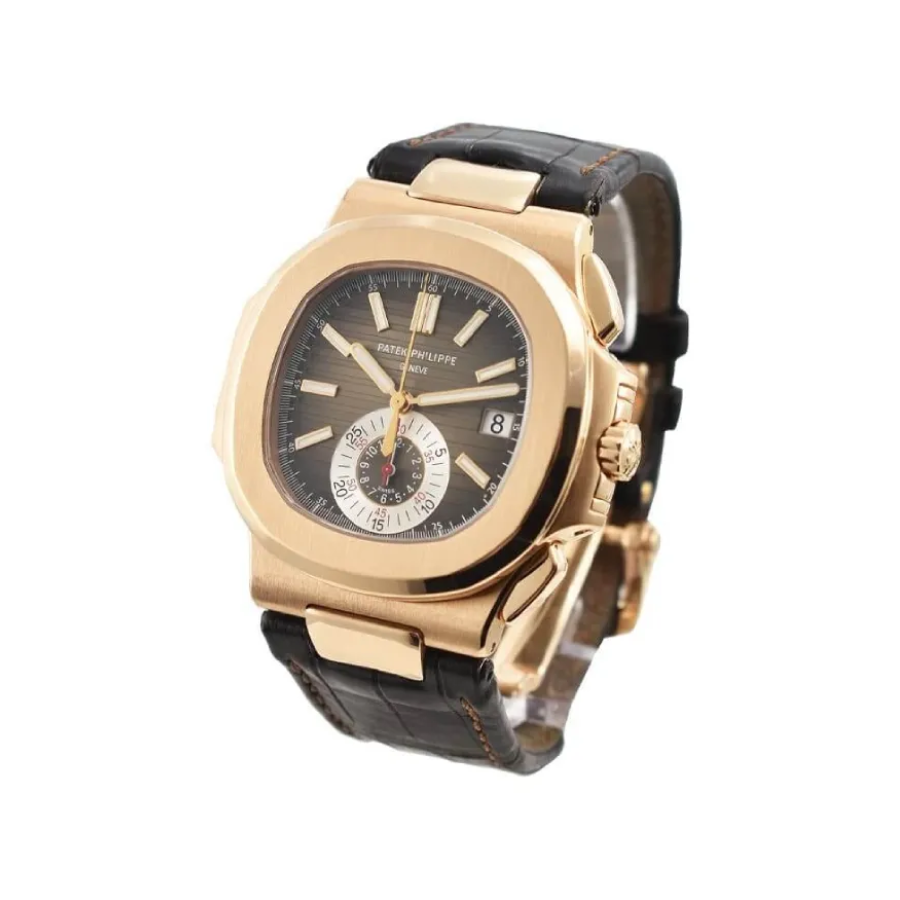 Patek Philippe Nautilus Chronograph 5980R “Rose Gold” Supreme Copy 1: Sleek 431