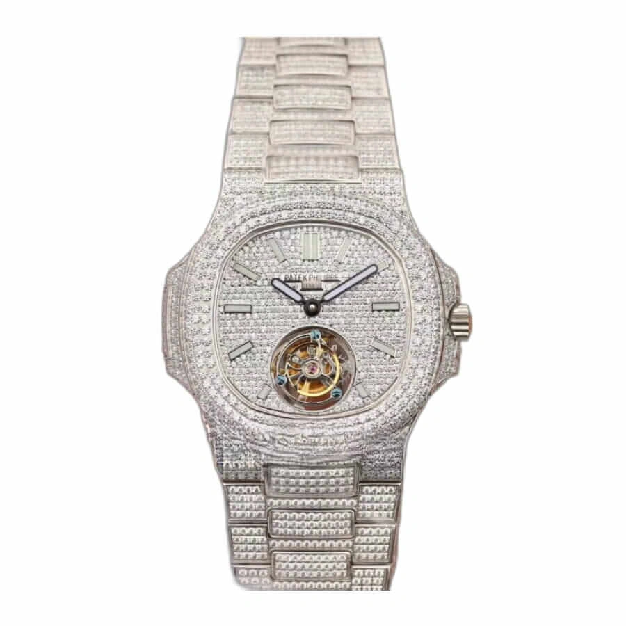 Patek Philippe Sky Moon Tourbillon 6002R “Diamond Bezel”  Copy 1: Bold 438