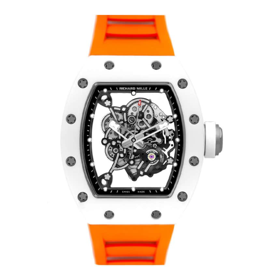 Soft Richard Mille RM 011-03 Titanium Chronograph Top Grade Clone 1: 454