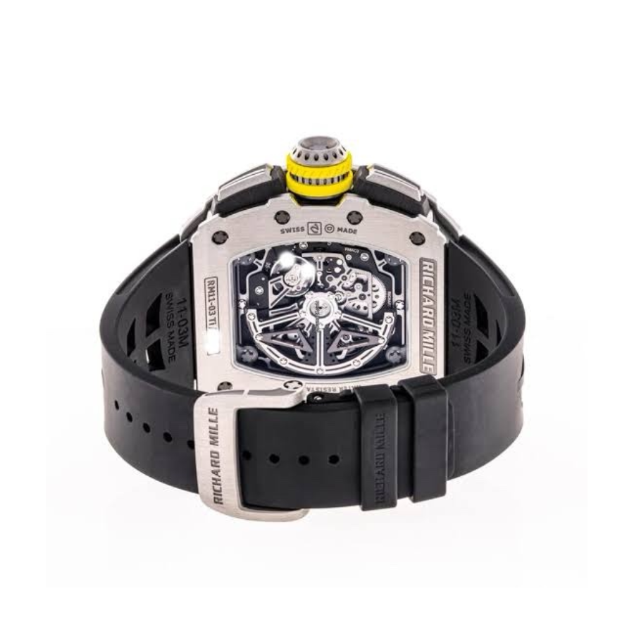 Soft Richard Mille RM 011-03 Titanium Chronograph Top Grade Clone 1: 454