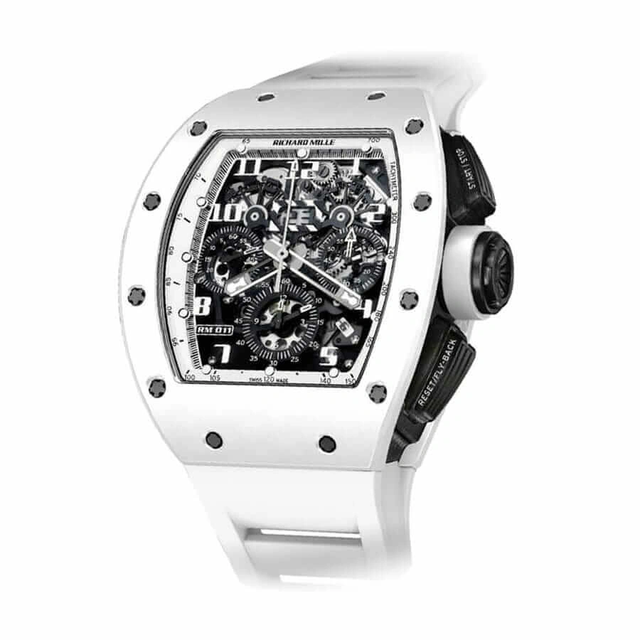 Soft Richard Mille RM 011-03 Titanium Chronograph Top Grade Clone 1: 454