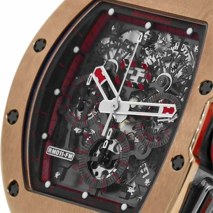 Richard Mille RM 011 “Red Demon”  Super Clone Sporty 446