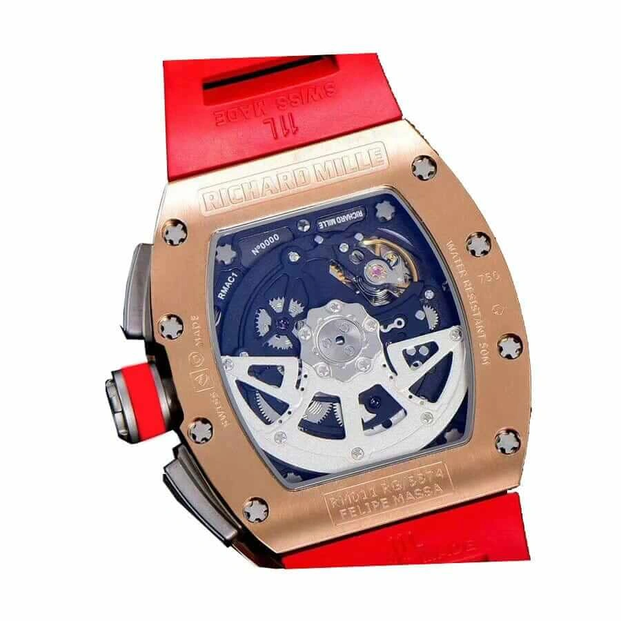 Richard Mille RM 011 “Red Demon”  Super Clone Sporty 446