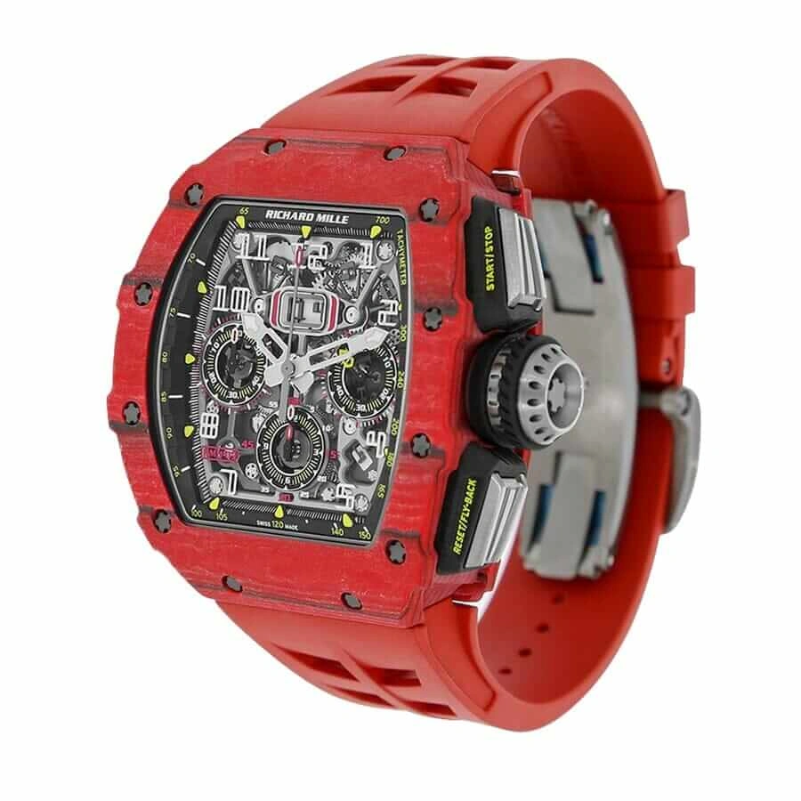 Durable Richard Mille RM 11-03 “Red Quartz TPT” Authentic Clone 1: 466