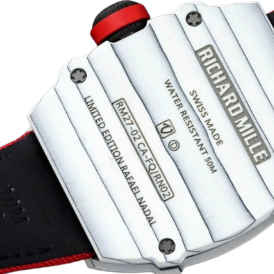 Original Richard Mille RM 27-02 Tourbillon “Rafael Nadal” Red Masterpiece Replica 473
