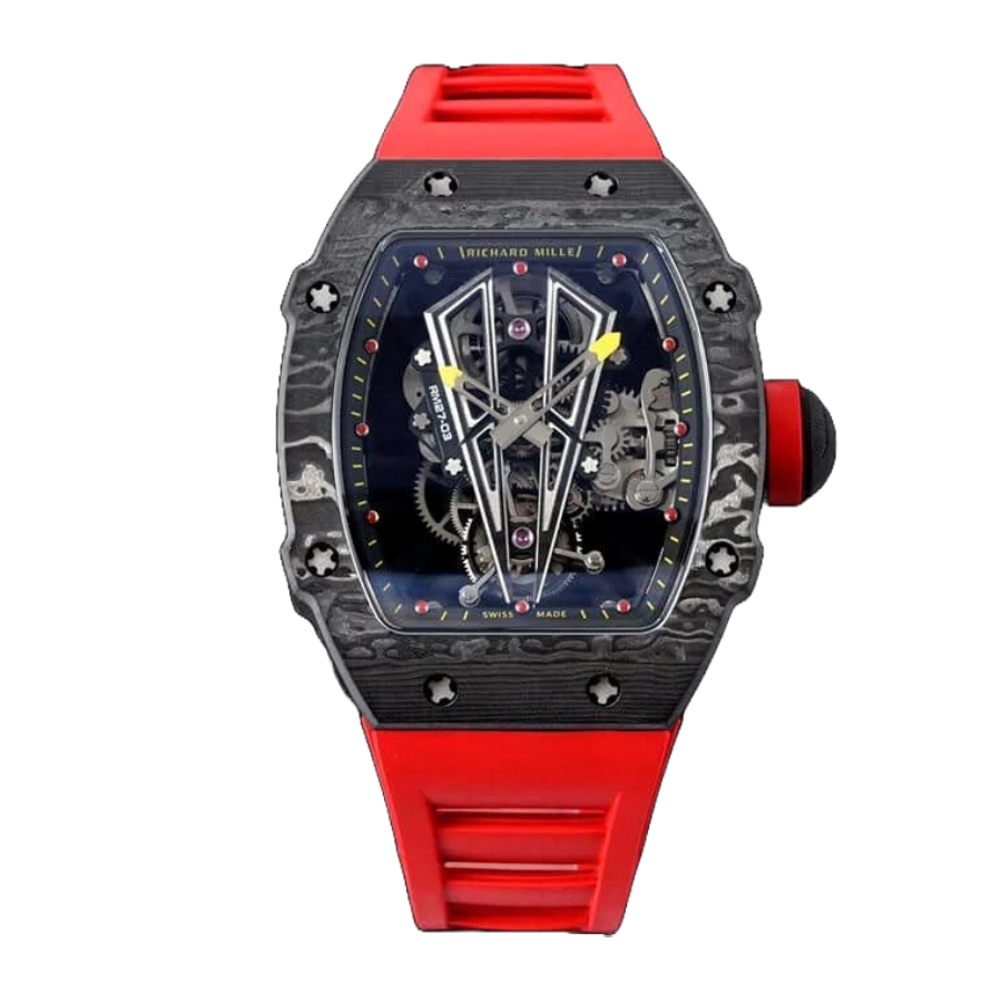 Richard Mille RM 27-03 “Rafael Nadal” Red Rubber Supreme Replica Edition Vibrant 478