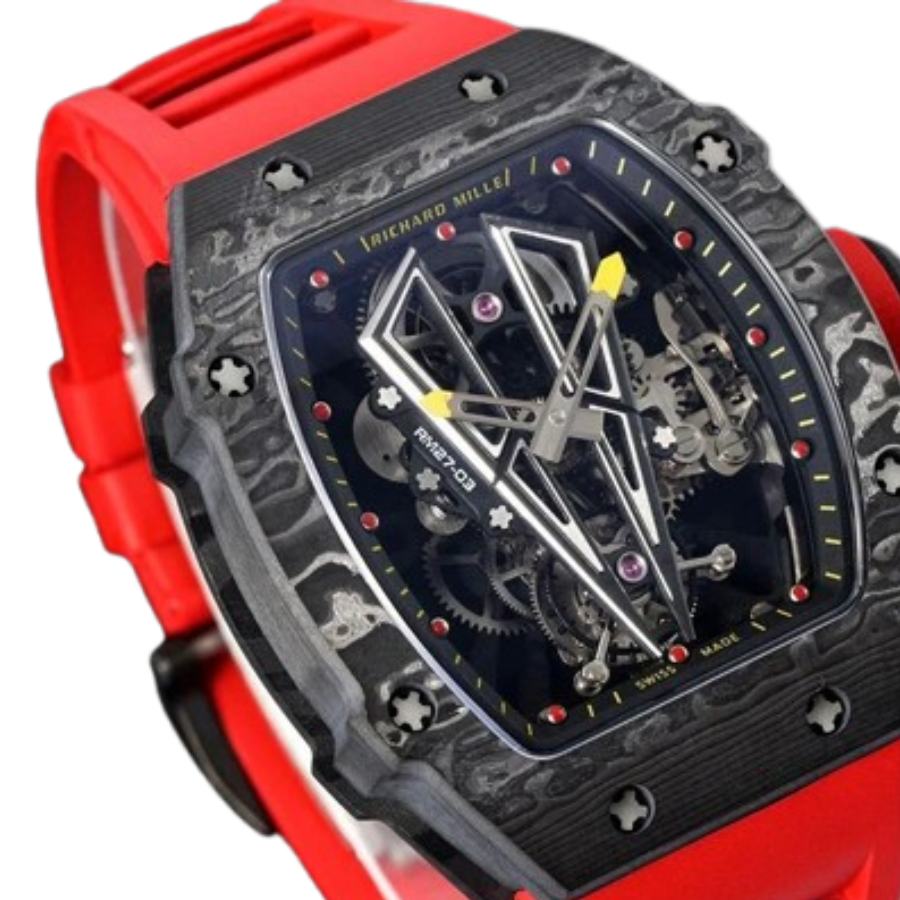 Richard Mille RM 27-03 “Rafael Nadal” Red Rubber Supreme Replica Edition Vibrant 478