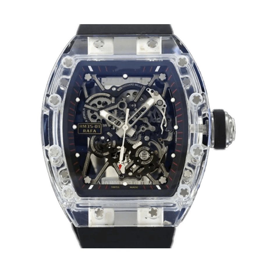 Reliable Richard Mille RM 35-01 “Black Carbon TPT” Signature Replica 1: 480