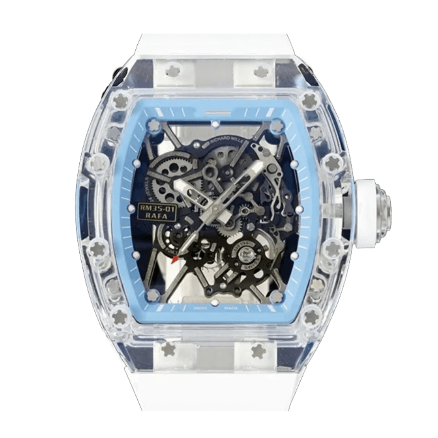 Richard Mille RM 35-01 “Ice Blue Nadal” Elite Clone Edition BestValue 477