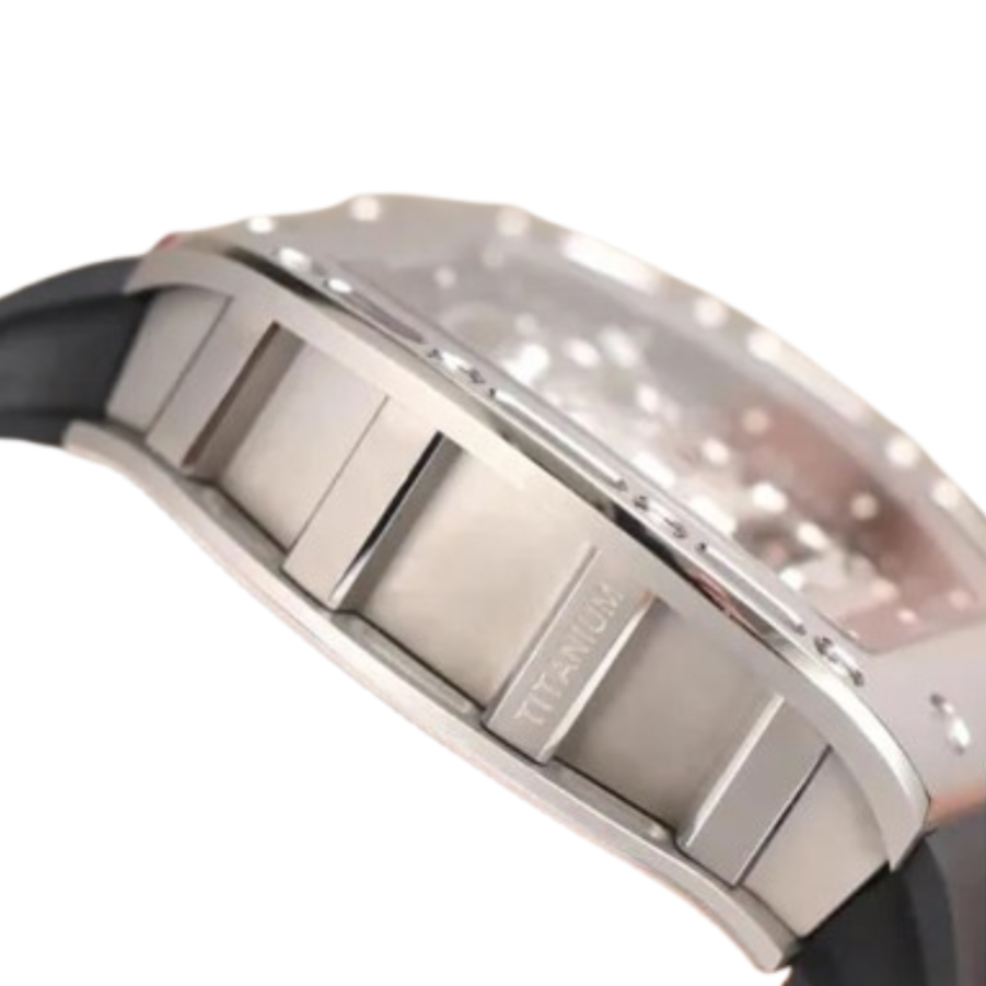 Richard Mille RM 52-01 Tourbillon “Skull” Grey Exclusive Clone Edition ZipUp 488
