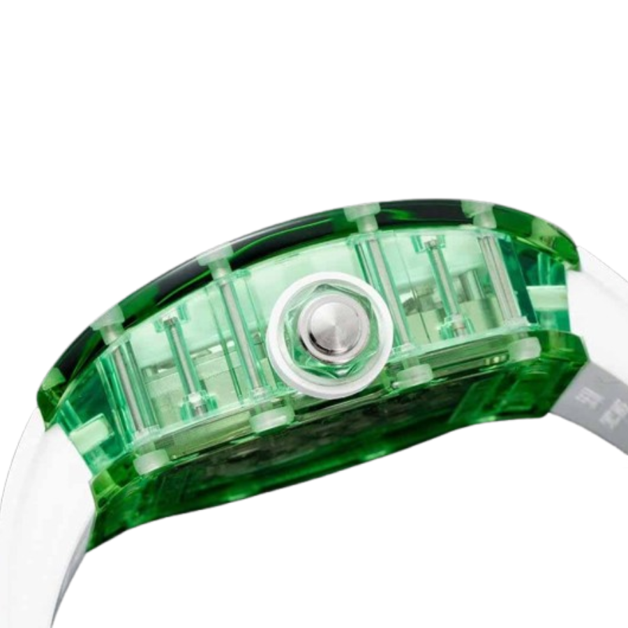 Richard Mille RM 56-01 Tourbillon Green Transparent Superior Replica Affordable 494