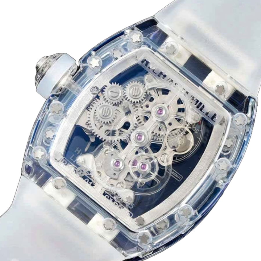 FlexibleFit Richard Mille RM 56-01 Tourbillon Transparent Authentic Clone 1: 496
