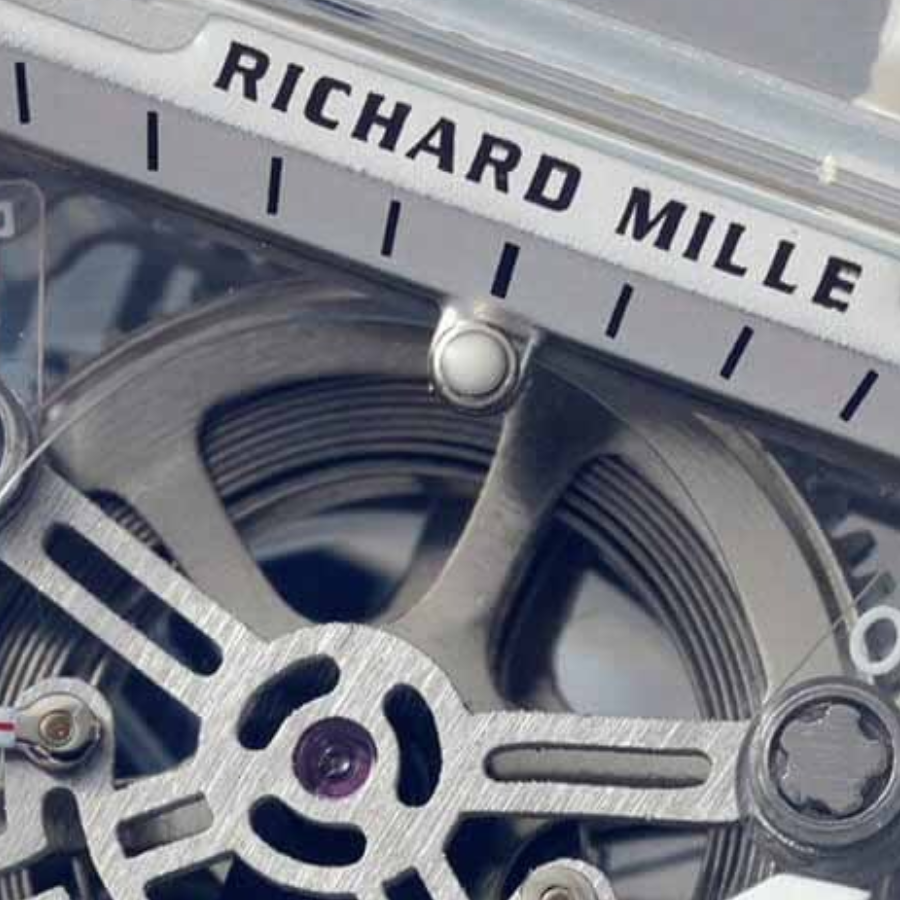 FlexibleFit Richard Mille RM 56-01 Tourbillon Transparent Authentic Clone 1: 496