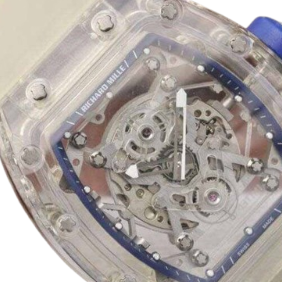 Richard Mille RM 56-02 Tourbillon Transparent Deluxe Replica Edition FreshLook 499