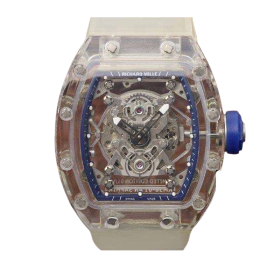 Richard Mille RM 56-02 Tourbillon Transparent Deluxe Replica Edition FreshLook 499