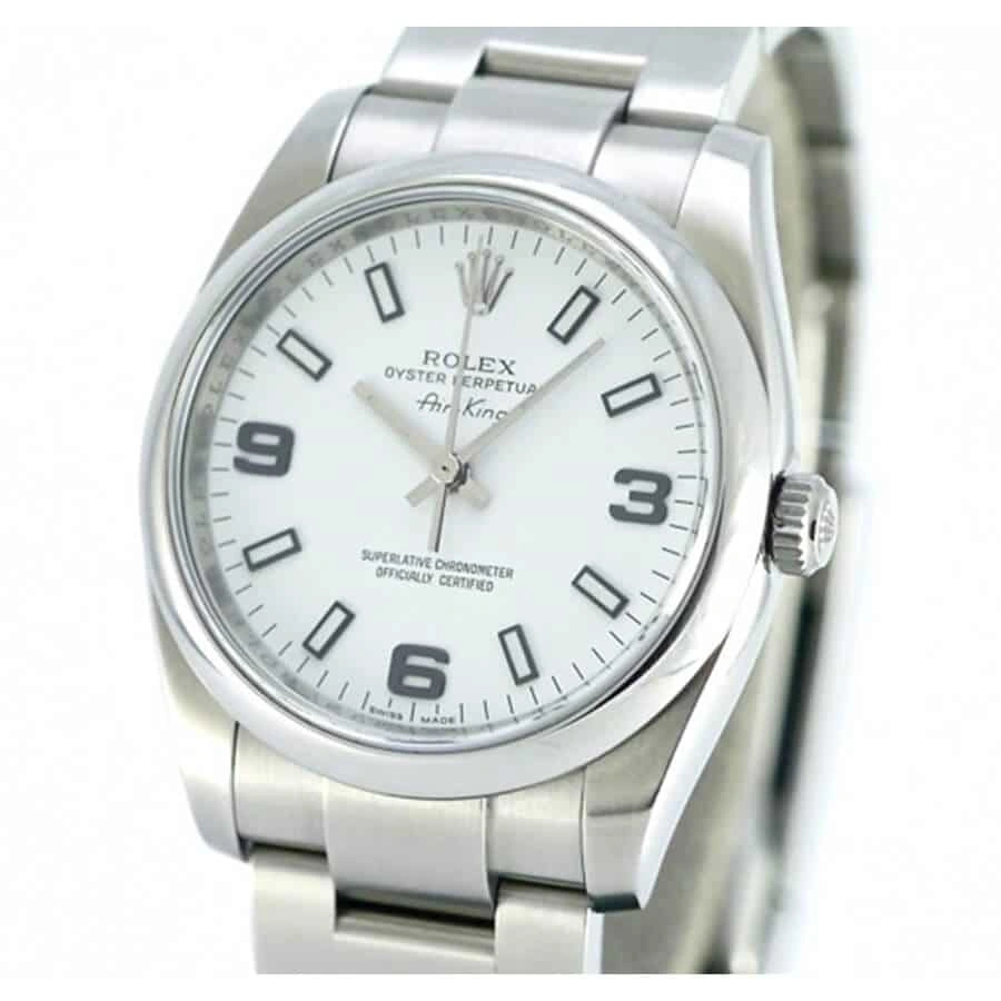 Rolex Air-King Stainless Steel White Dial 114200 Elite Clone Edition Attractive 518