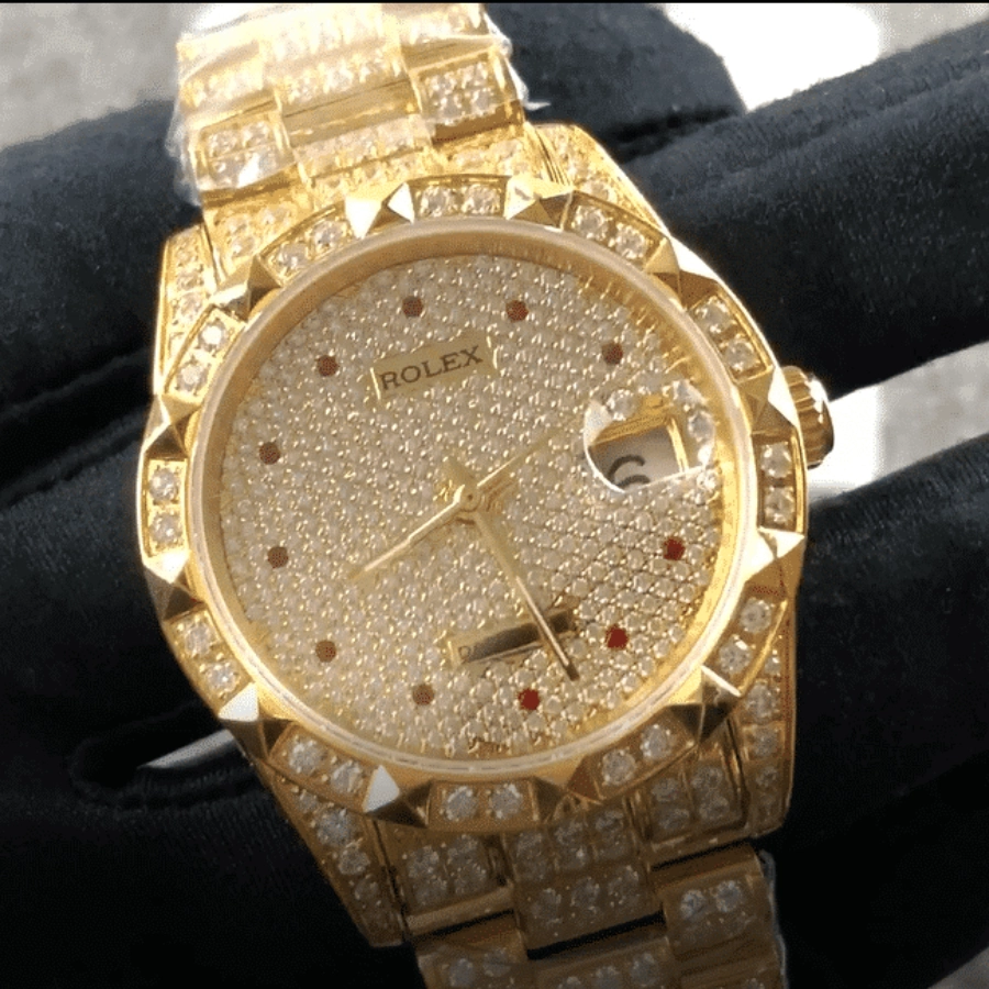 Rolex Cosmograph Daytona 116508 “Iced Out” Top Tier Replica Edition Timeless 1051