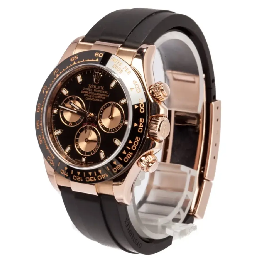 Sporty Rolex Cosmograph Daytona 116515LN-0012 “Rose Gold” Superior Copy 1: 535