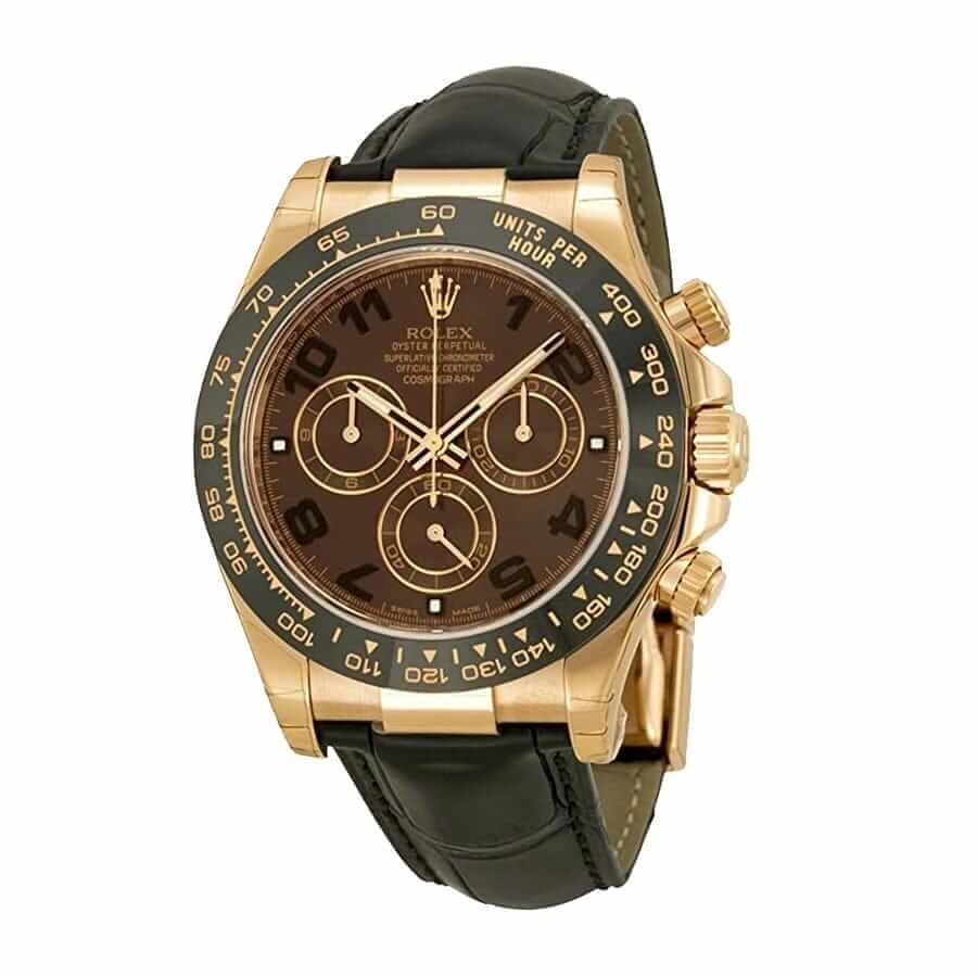 Sleek Rolex Cosmograph Daytona 116515LNBR Precision Clone 538