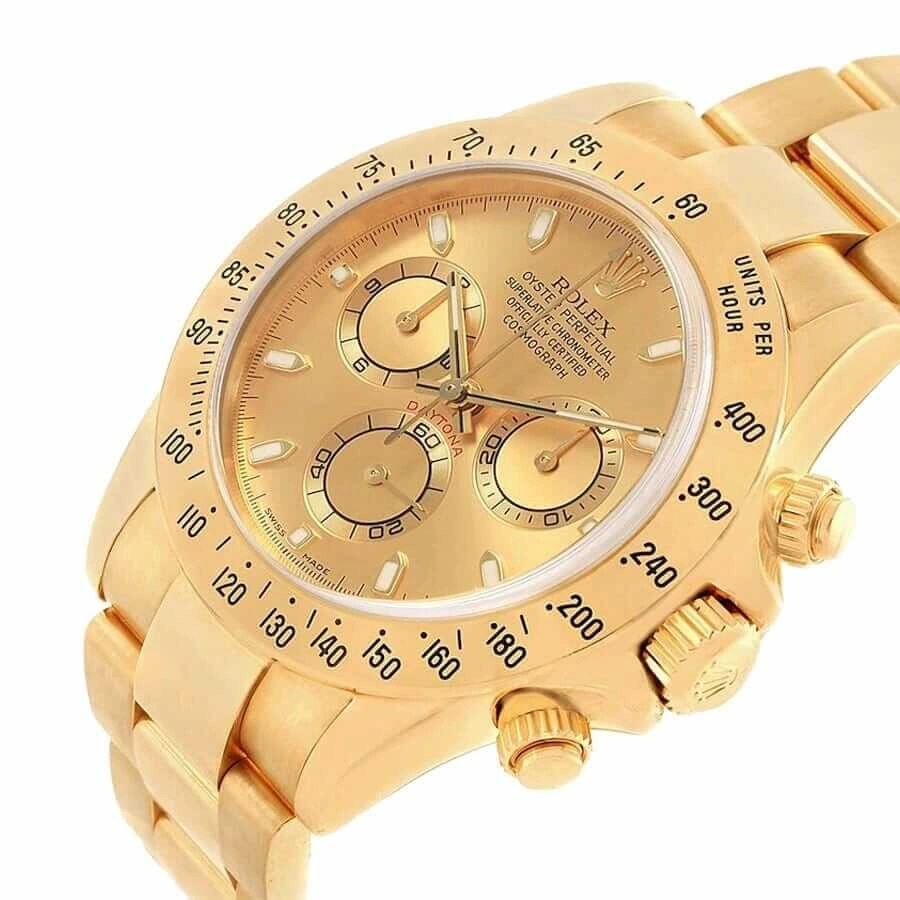 HighQuality Rolex Cosmograph Daytona 116528 “Yellow Gold” Master Replica 1: 547