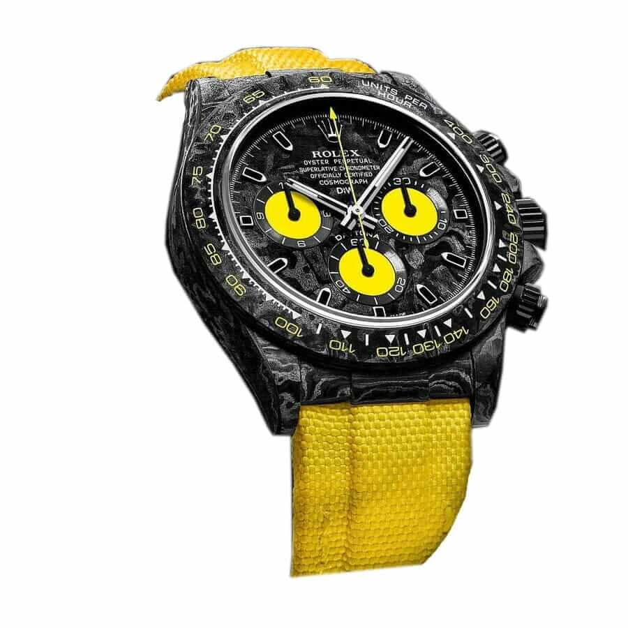 Rolex Cosmograph Daytona DIW “Lemon Edition” Ultra Realistic Replica Elegant 551
