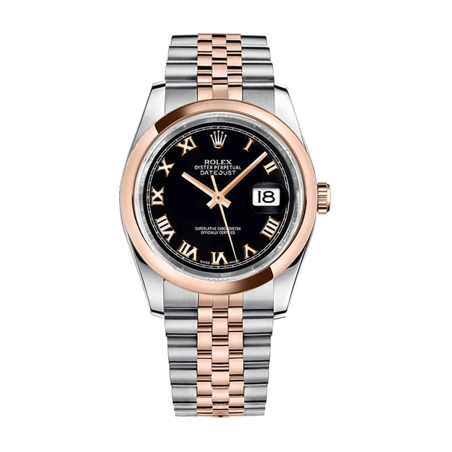 WrinkleFree Rolex Datejust 116201 Roman Numerals High-End Replica 1: 556