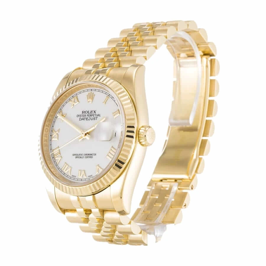 Vibrant Rolex Datejust 116238 Gold Superior Replica 561