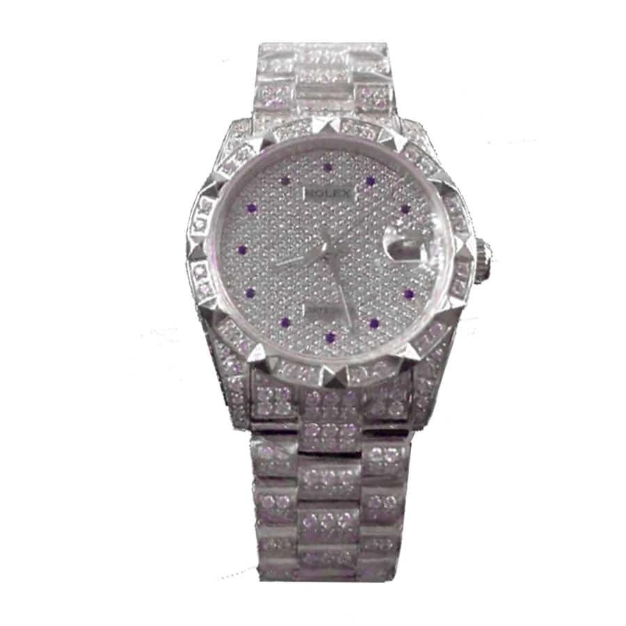 OdorResistant Rolex Datejust 116624 “Iced Out” Superior Copy 1: 1057