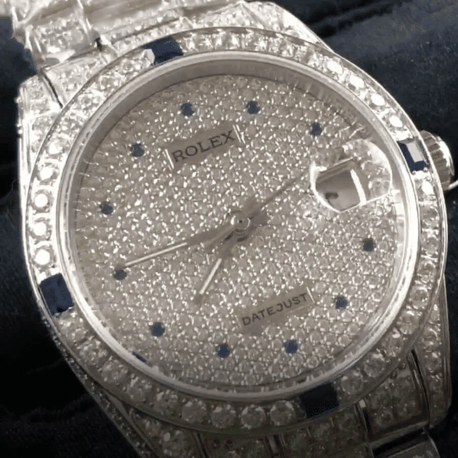 Rolex Datejust 116624 “Oyster Diamond” Masterpiece Clone Premium 1055