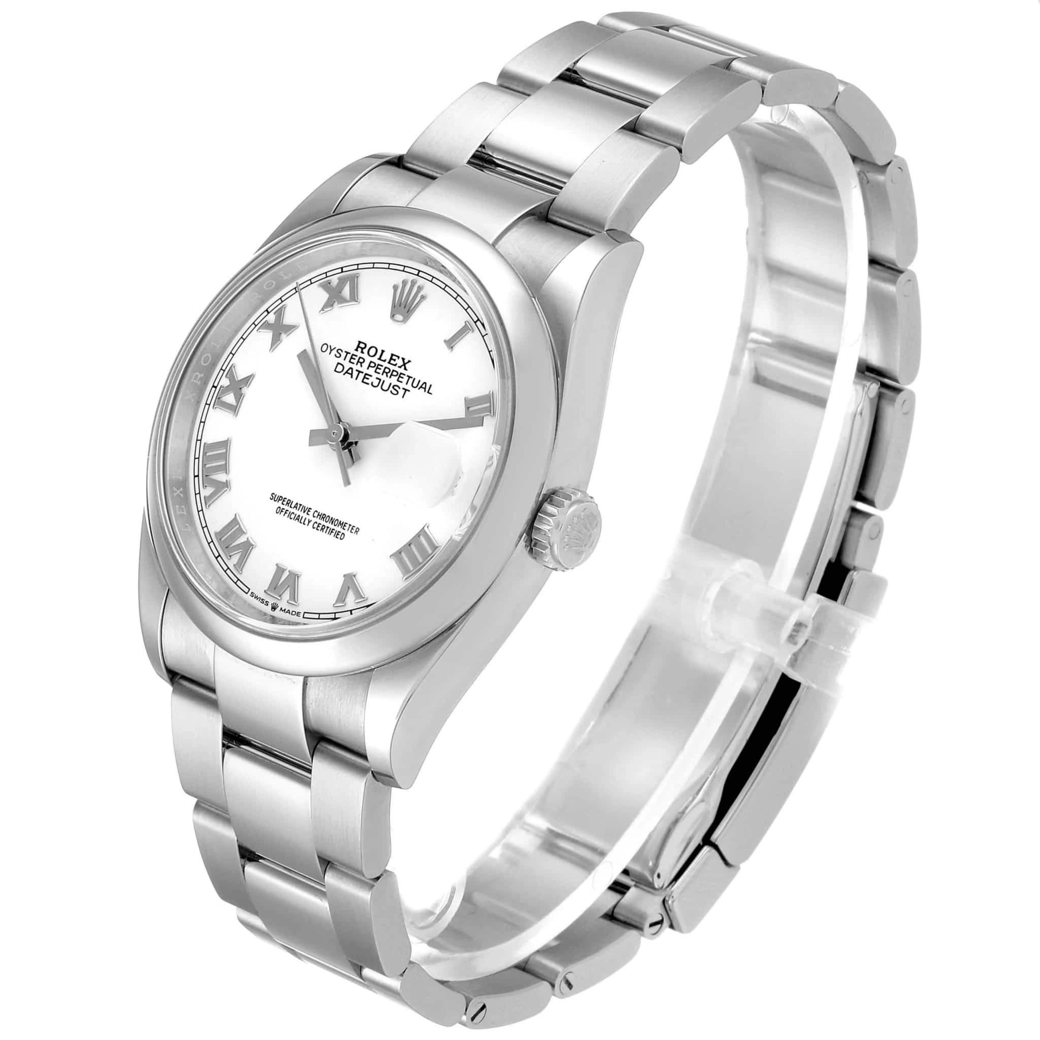 Lightweight Rolex Datejust 126200-0008 White Dial Swiss Super Clone 578