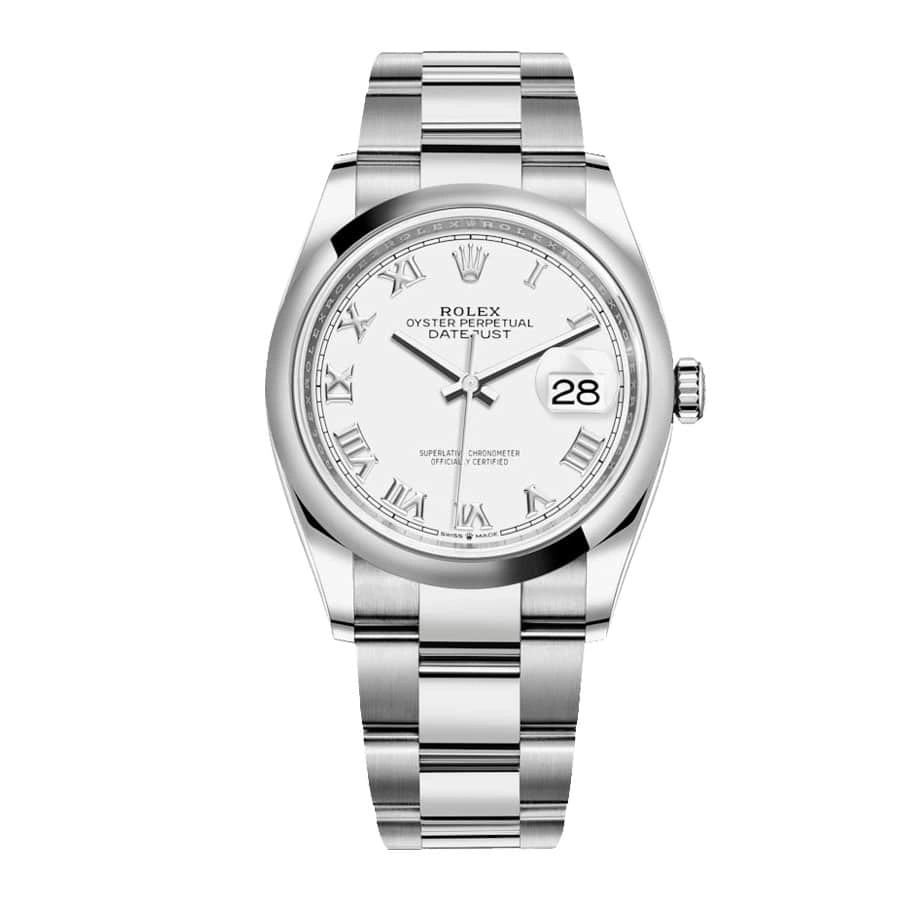Lightweight Rolex Datejust 126200-0008 White Dial Swiss Super Clone 578