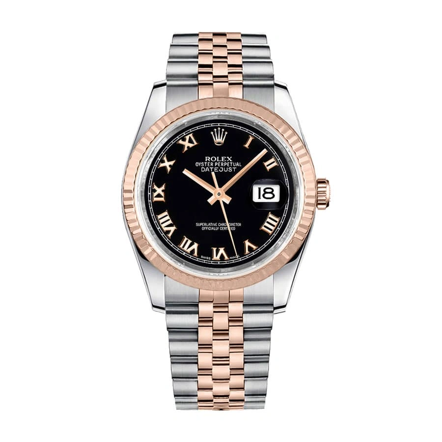 Rolex Datejust 126231-0085 “Black Roman” Precision Clone TimelessDesign 582