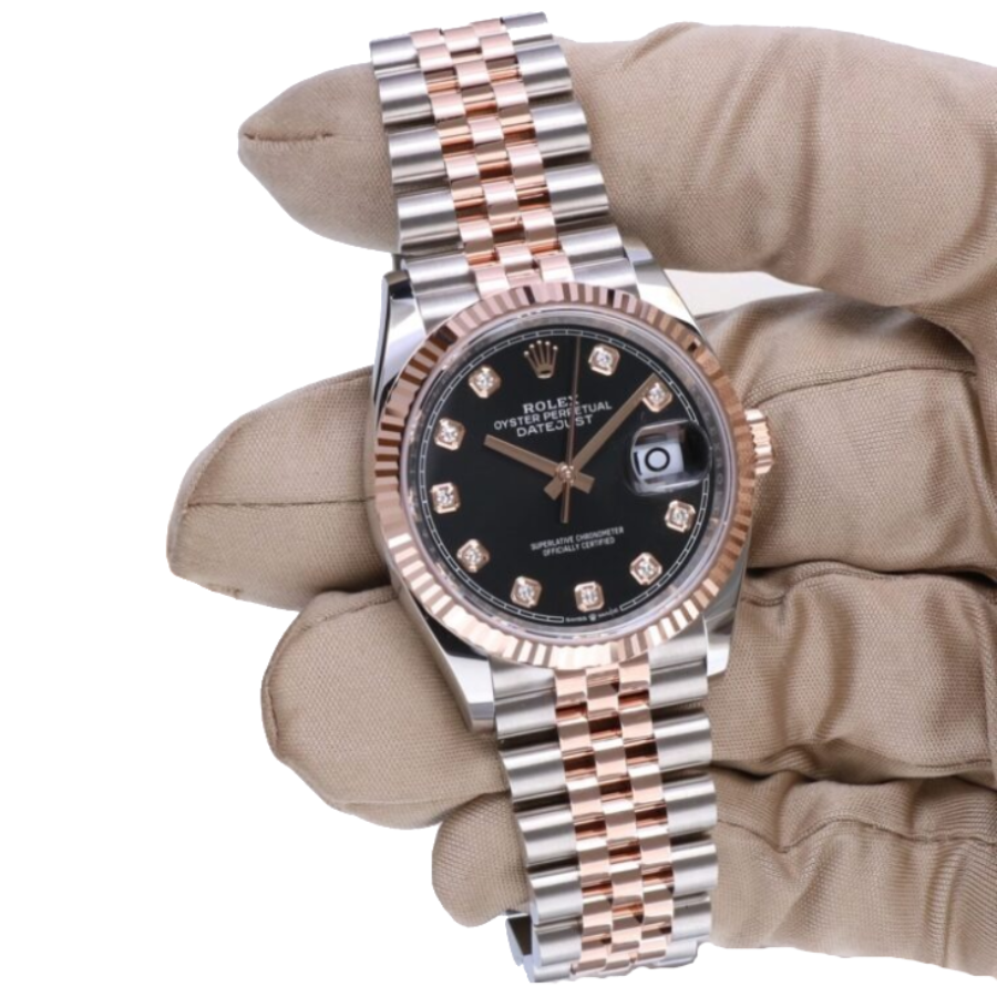 Rolex Datejust 126231 “Everose Motif Fluted” Detailed Replica WaterResistant 574