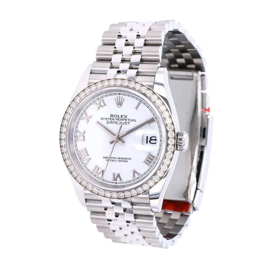 Rolex Datejust 126284RBR “White Roman Dial” Ultra Luxury Clone Packable 1054