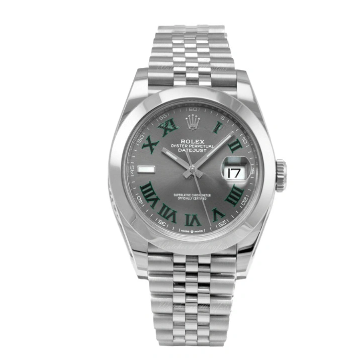 Breathable Rolex Datejust 126300 “Slate Roman Dial” Supreme Clone Quality 604