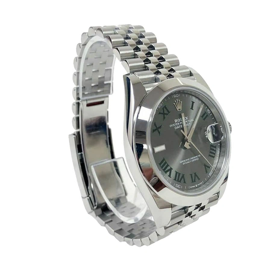 Breathable Rolex Datejust 126300 “Slate Roman Dial” Supreme Clone Quality 604