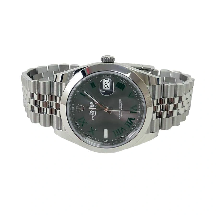 Breathable Rolex Datejust 126300 “Slate Roman Dial” Supreme Clone Quality 604