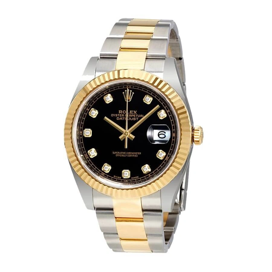 FastDry Rolex Datejust 126333-0005 Black Dial Signature Replica 1: 626